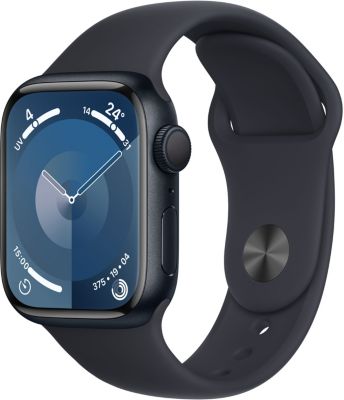 Montre connect e APPLE WATCH Serie 9 45mm Aluminium Minuit M L