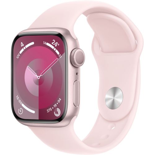 Montre connect e APPLE WATCH Serie 9 41mm Aluminium Rose M L