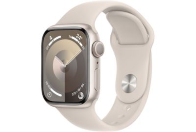 Montre connectée APPLE WATCH Serie 9 45mm Aluminium/Lumière stellaire M/L