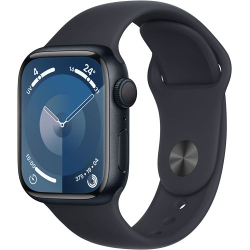 Montre connect e APPLE WATCH Serie 9 45mm Aluminium Minuit M L Boulanger