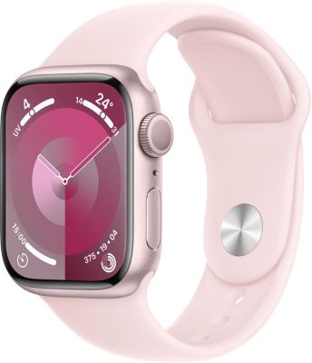 Montre connectée APPLE WATCH Serie 9 45mm Aluminium/Rose M/L