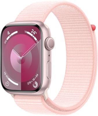 Montre connect e APPLE WATCH Serie 9 45mm Aluminium Rose Loop