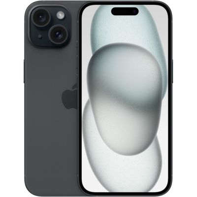 Location Smartphone Apple iPhone 15 Noir 128Go 5G Reconditionné Grade A