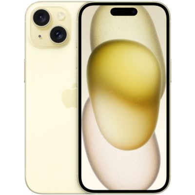 Location Smartphone Apple iPhone 15 Jaune 128Go 5G Reconditionné Grade A