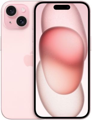 Smartphone APPLE iPhone 15 Rose 256Go 5G