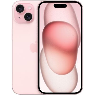 Location Smartphone Apple iPhone 15 Rose 256Go 5G Reconditionné Grade B