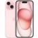 Location Smartphone Apple iPhone 15 Rose 256Go 5G Reconditionné Grade B