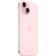 Location Smartphone Apple iPhone 15 Rose 256Go 5G Reconditionné Grade B