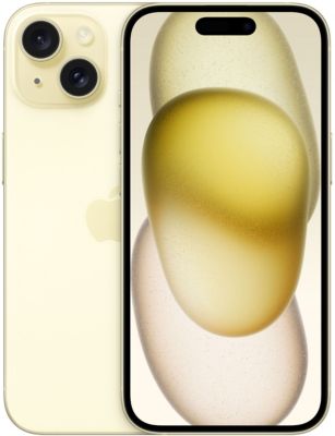 Smartphone APPLE iPhone 15 Jaune 256Go 5G