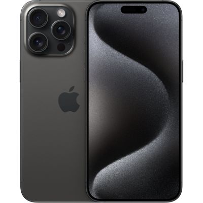 Location Smartphone Apple iPhone 15 Pro Max Titane Noir 256Go 5G  Reconditionné Grade C