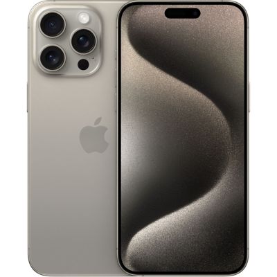 Location Smartphone Apple iPhone 15 Pro Max Titane Naturel 256Go Reconditionné Grade B