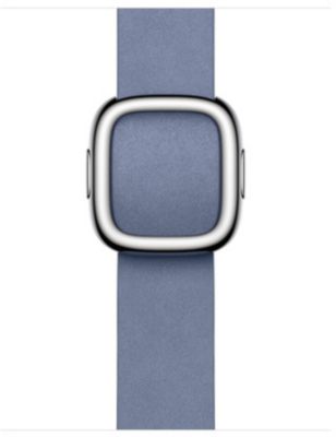 Bracelet APPLE Watch 41mm boucle moderne bleu lavande S