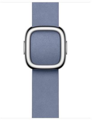 Band Band Bracelet Sport fluoroélastomère bleu hiver 41 mm