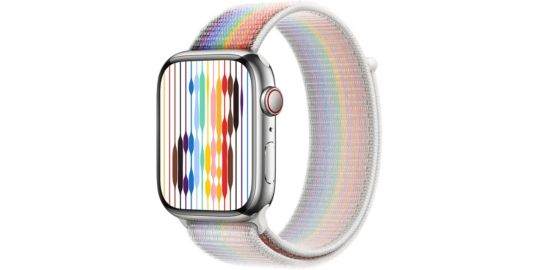 Bracelet APPLE Watch 45mm Boucle Sport Pride Edition