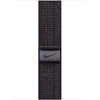 Bracelet APPLE Watch 45mm Boucle Sport Nike Noir/Bleu