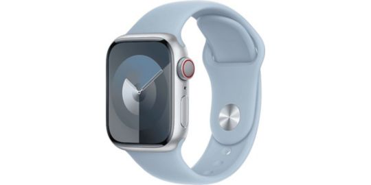Bracelet APPLE Watch 45mm sport Bleu clair M/L
