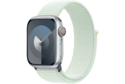 Bracelet APPLE Watch 45mm sport menthe douce M/L