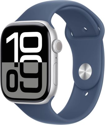 Montre connectée APPLE WATCH Serie 10 42mm Alu/Argent M/L