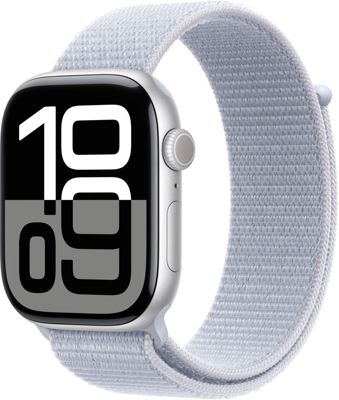 Montre connectee APPLE WATCH Serie 10 46mm Alu/Argent Loop