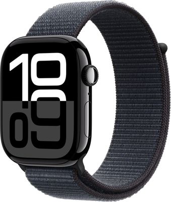 Montre connectée APPLE WATCH Serie 10 46mm Alu/Noir Loop