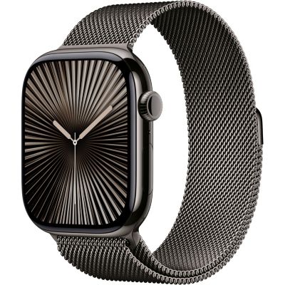 Location Montre connectée APPLE WATCH Serie 10 46mm Titane Ardoise Loop Cell