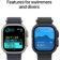 Location Montre connectée APPLE WATCH Ultra 2 49mm Naturel / Bleu Trail M/L Cell