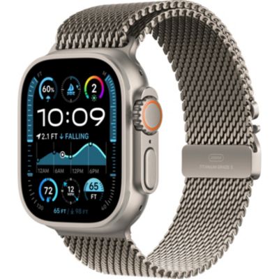 Location Montre connectée APPLE WATCH Ultra 2 49mm Naturel / Milanais Loop S Cell