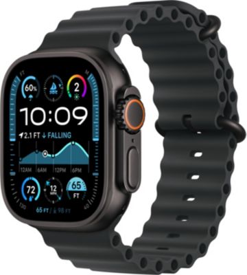 Montre connectée APPLE WATCH Ultra 2 49mm Noir / Noir Océan Cellular Reconditionné