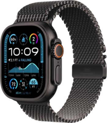 Montre connectée APPLE WATCH Ultra 2 49mm Noir / Milanais Loop S Cell