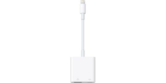 Adaptateur USB C APPLE Lightning vers USB 3 Adaptateur camera