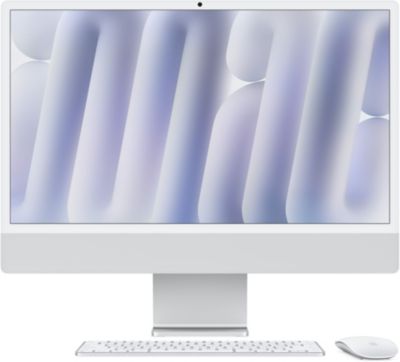 Ordinateur Apple IMAC 24' M4 16Go 256Go CPU 8 GPU 8 Argent