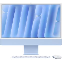 Ordinateur Apple IMAC 24' M4 16Go 256Go CPU 8 GPU 8 Bleu