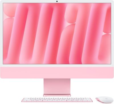 Ordinateur Apple IMAC 24' M4 16Go 256Go CPU 8 GPU 8 Rose