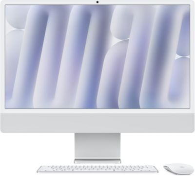 Ordinateur Apple IMAC 24' M4 16Go 256Go CPU 10 GPU 10 Argent