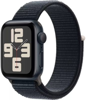 Montre connectée APPLE WATCH SE 44mm Minuit/Encre Violette Loop