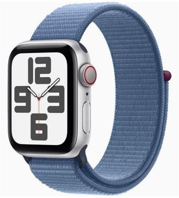 Montre connectée APPLE WATCH SE 40mm Argent/Outremer Loop Cellular