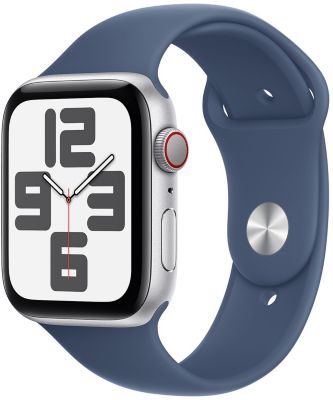 Montre connectée APPLE WATCH SE 40mm Argent/Denim M/L Cellular