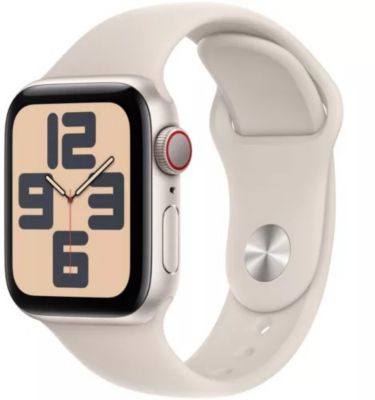 Montre Connectée Apple Watch Se 40Mm Lumière Stellaire M/L Cellular