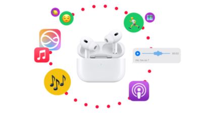 Voir la vidéo pour Ecouteurs APPLE AirPods 4 ANC