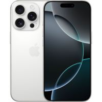 Location Smartphone APPLE iPhone 16 Pro Titane Blanc 256Go Reconditionné Grade C