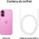 Location Smartphone APPLE iPhone 16 Rose 128Go 