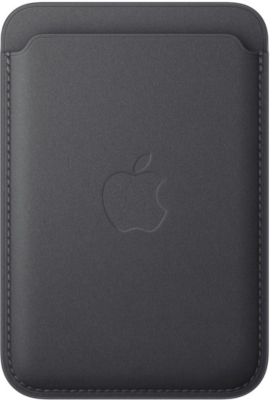 Porte-Cartes Apple Magsafe Tissu Fin Noir
