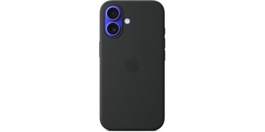 Coque APPLE iPhone 16 Silicone MagSafe Noir