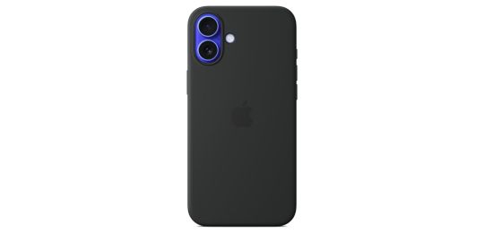Coque APPLE iPhone 16 Plus MagSafe Noir silicone