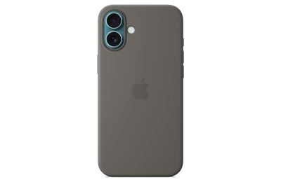 Coque APPLE iPhone 16 Plus MagSafe Gris minéral
