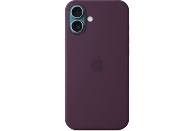 Coque APPLE iPhone 16 Plus MagSafe Prune silicone