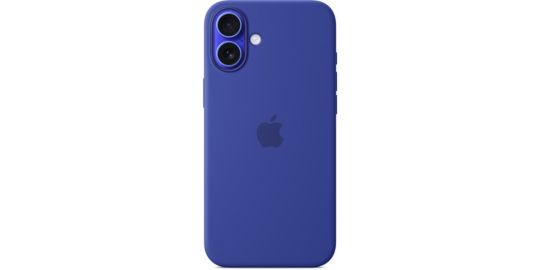 Coque APPLE iPhone 16 Plus MagSafe outremer Silicone
