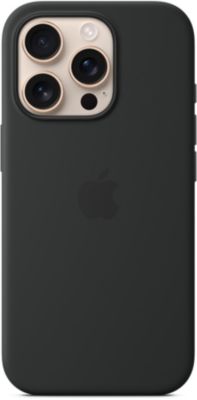 Coque APPLE iPhone 16 Pro MagSafe Noir silicone