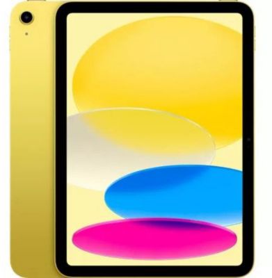 Tablette Apple IPAD 10.9 64Go Jaune Cellular Reconditionné