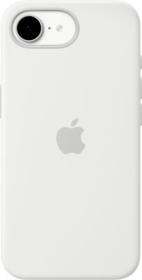 Coque APPLE iPhone 16e silicone Blanc